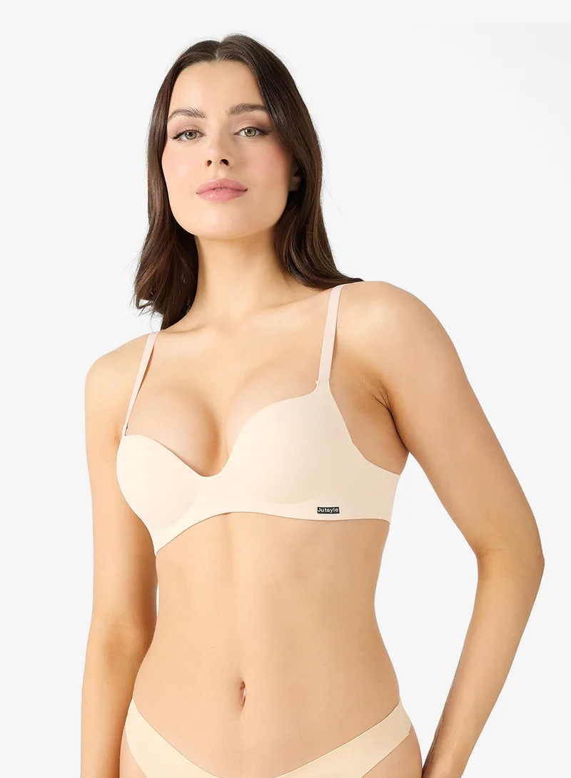 Ginger 2PC Seamless Non Wired Padded Push Up Bra